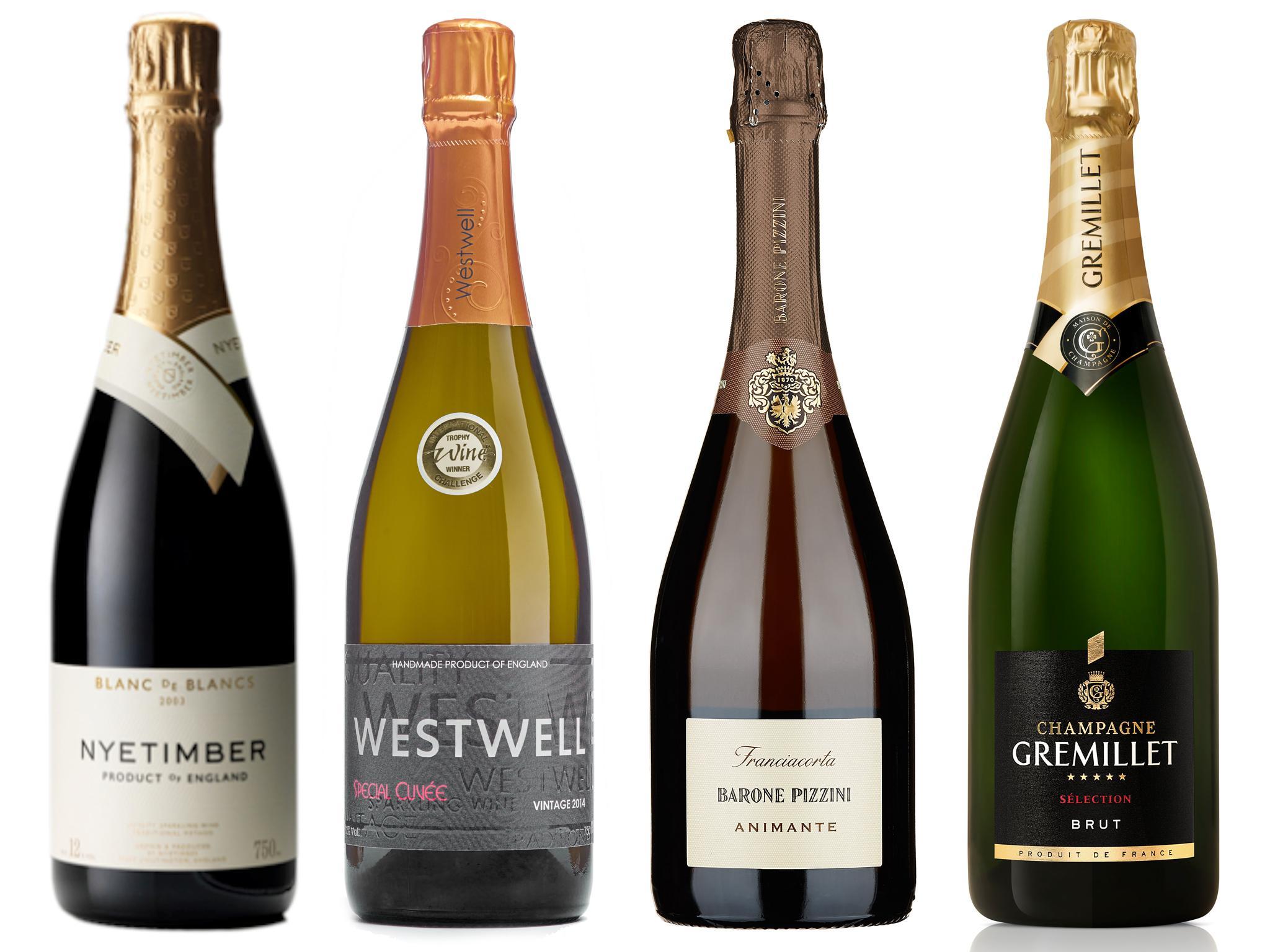 Our choices even include some top homegrown winemakers Nyetimber and Westwell