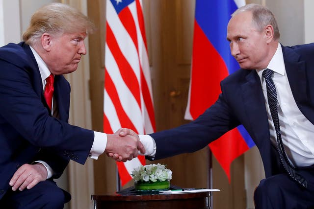Trump, absurdly, may view himself as a ‘stable genius’, but in the presence of Putin he has met the real thing