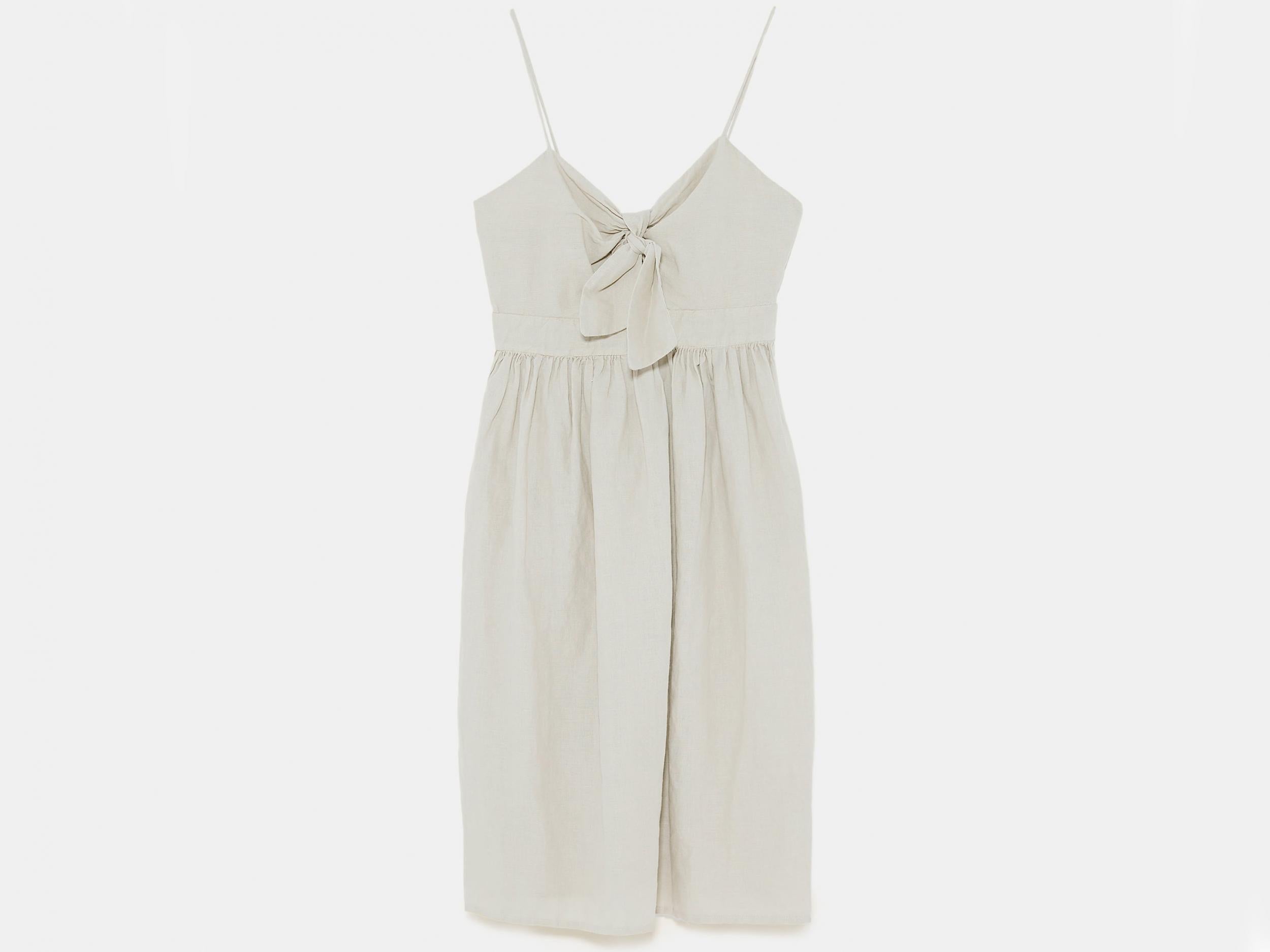 Knotted Dress, £29.99, Zara