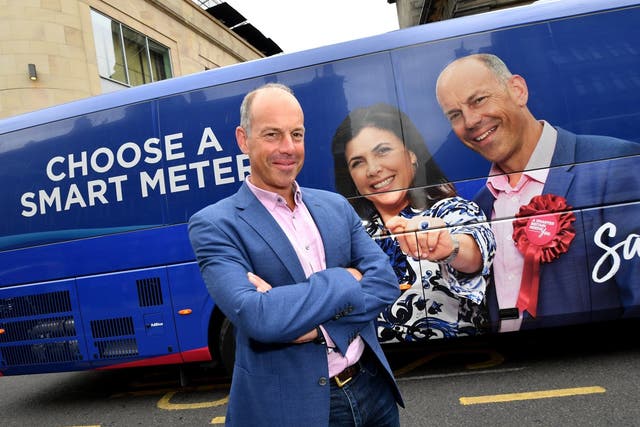 TV presenter Phil Spencer promotes the installation of smart meters across Britain