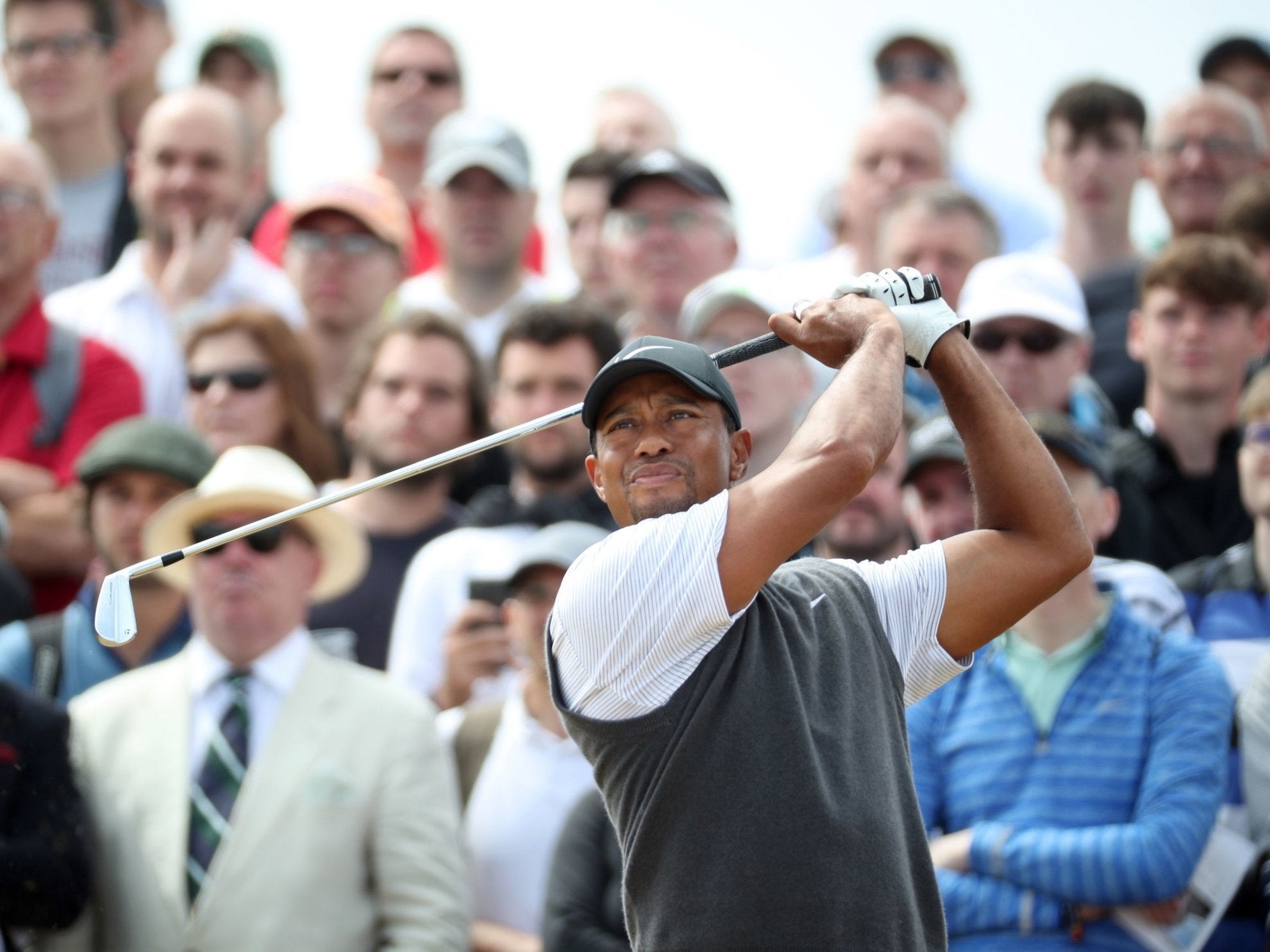 Woods played his best golf of the week on Saturday