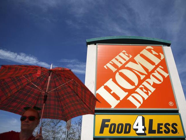 Home Depot fired Mr Rucker five days after the incident last week, but have now backtracked on this decision