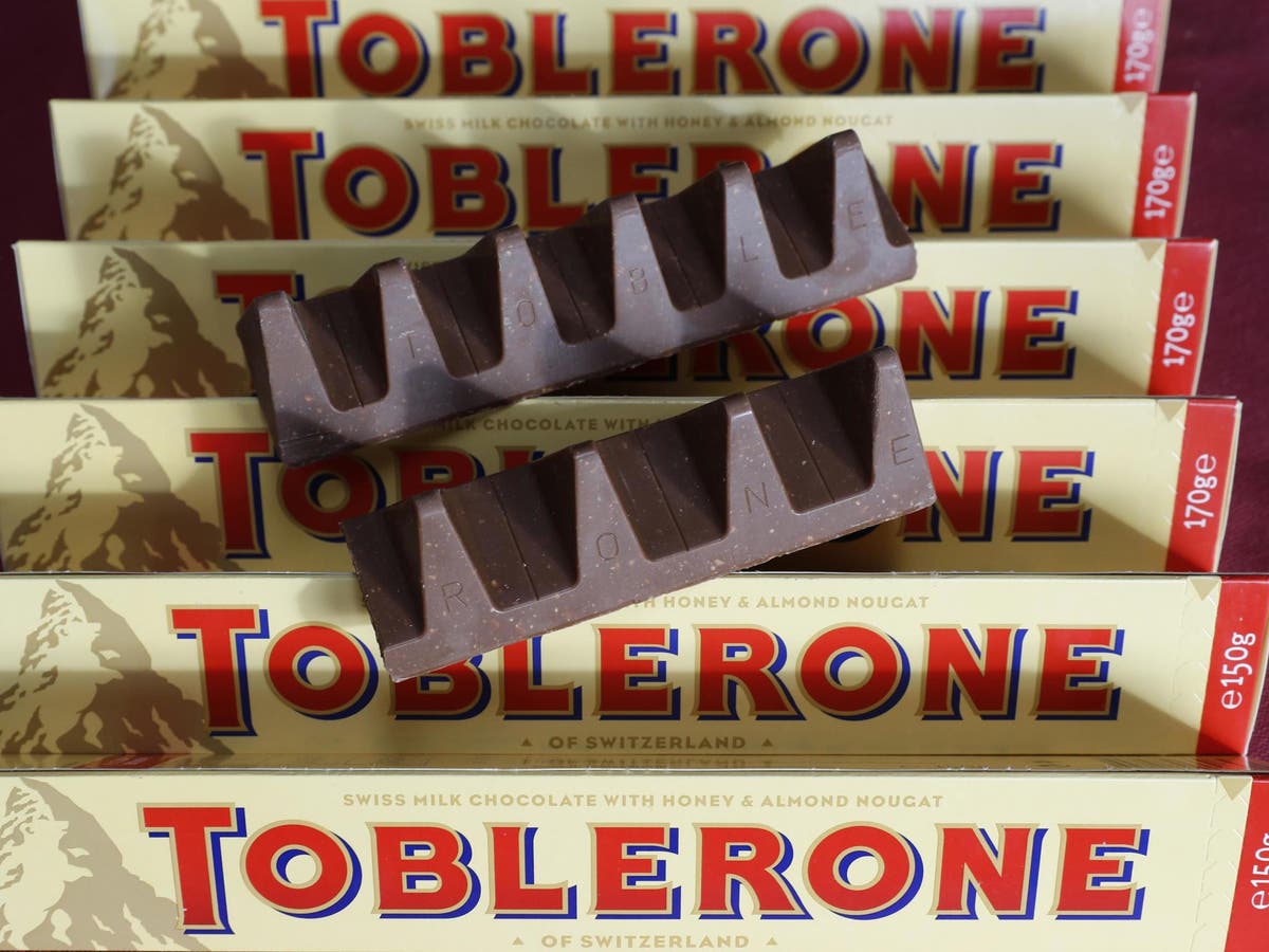 Toblerone going back to original shape The Independent The Independent