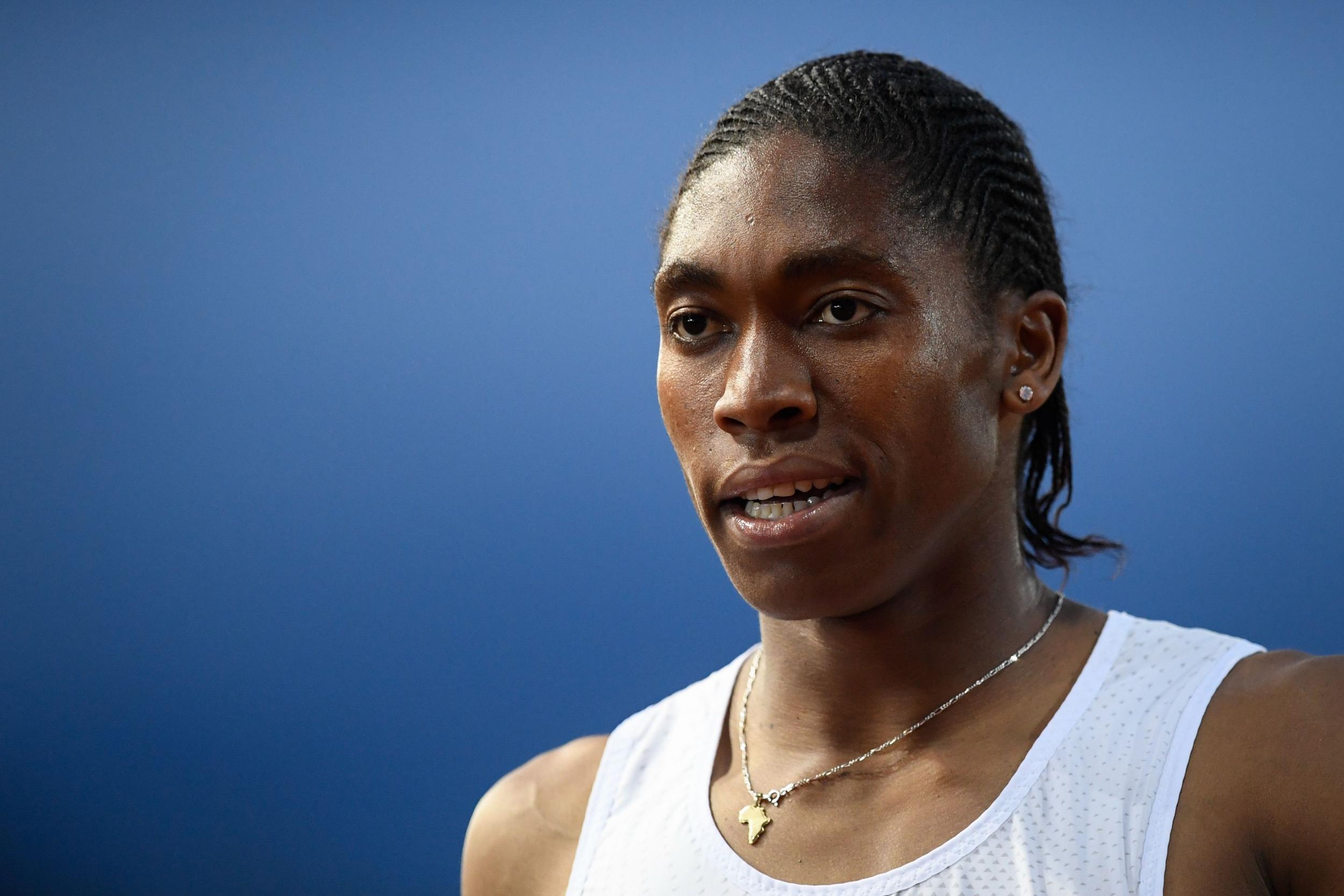 Semenya responded to the announcement by tweeting: ‘Sometimes it’s better to react with no reaction’