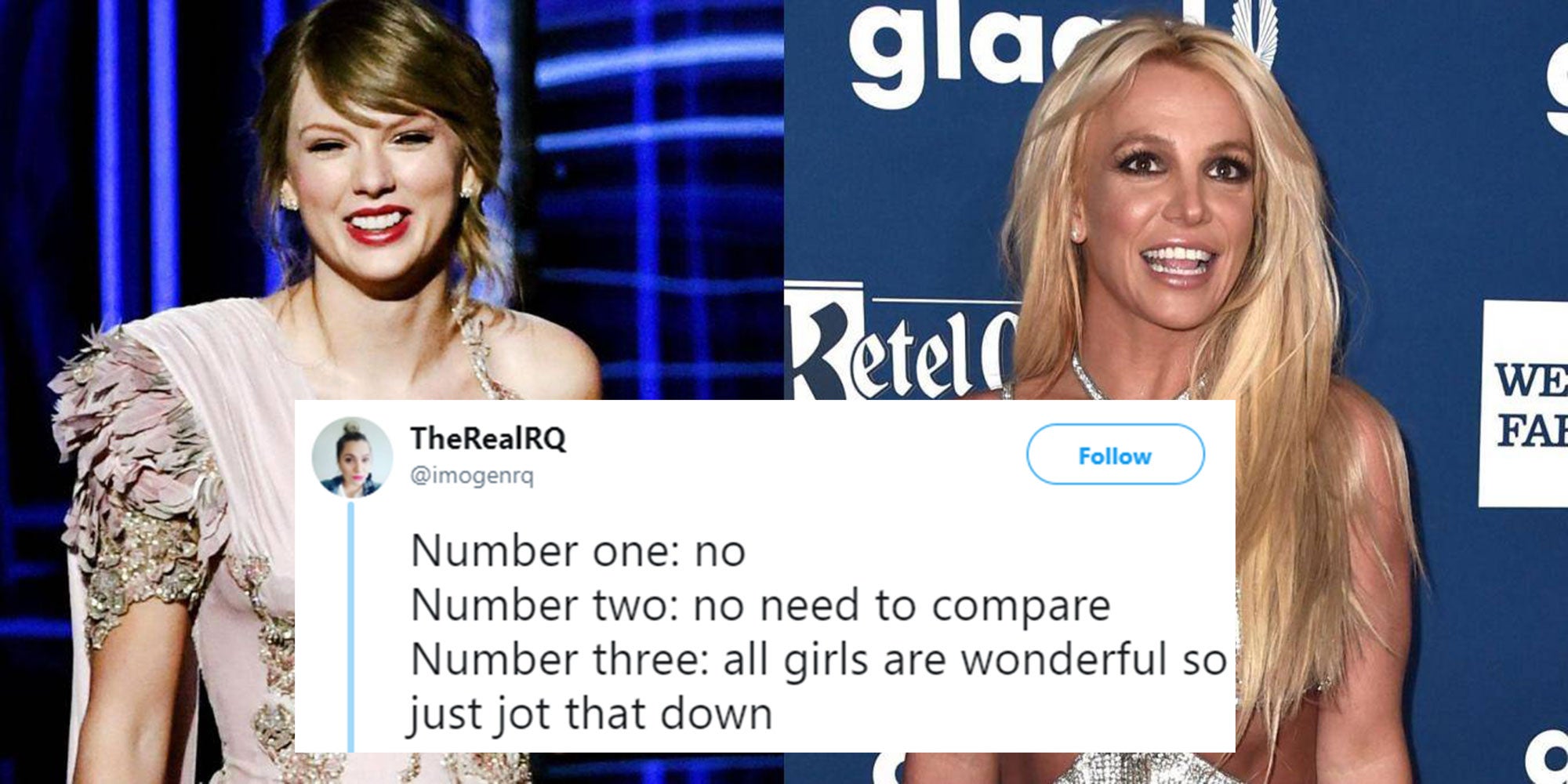 This Publication Just Got Dragged For Comparing Britney Spears To Taylor Swift Indy100 Indy100