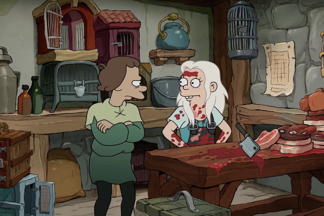A still from the trailer for Disenchantment