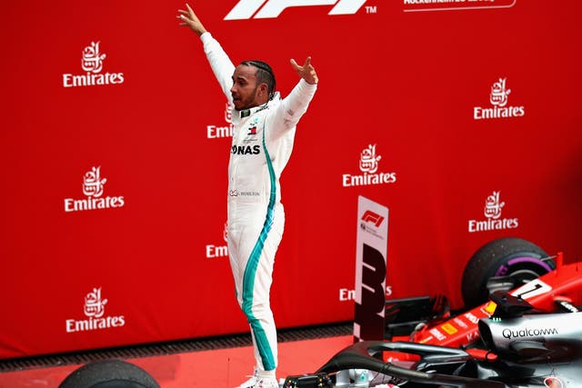 Hamilton completed his 'miracle' drive to go back to the top of the drivers' championship