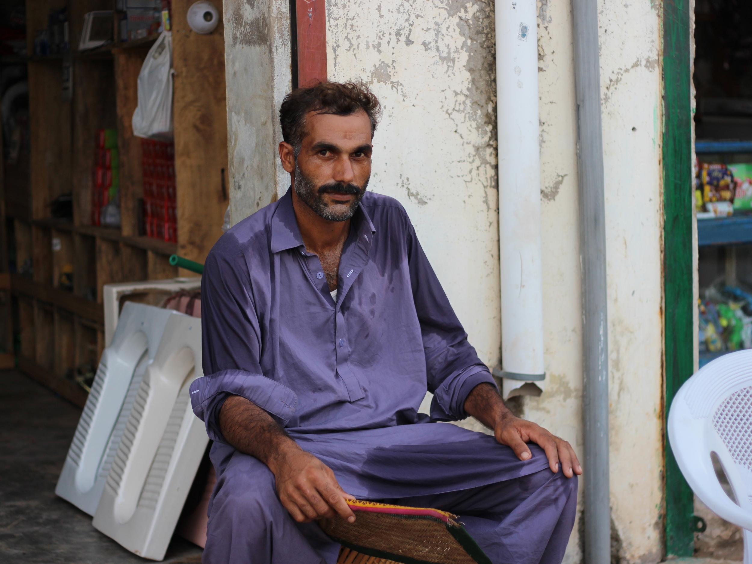 Ikhlaq Aman from Chauntra says his biradari (brotherhood) has decided to vote for PTI, the party led by former cricketer Imran Khan