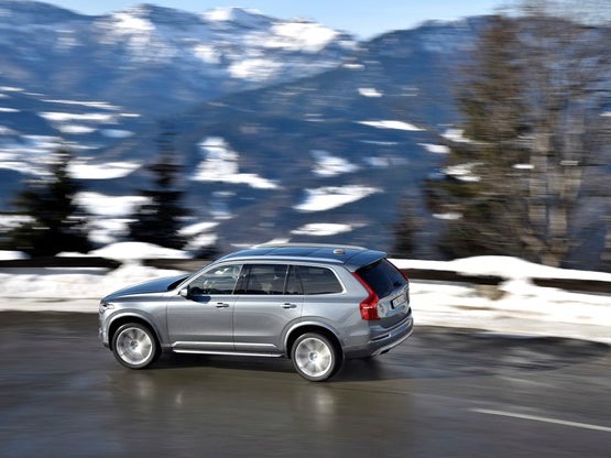 The Volvo XC90 eats up endless kilometres on the autoroutes in style and comfort