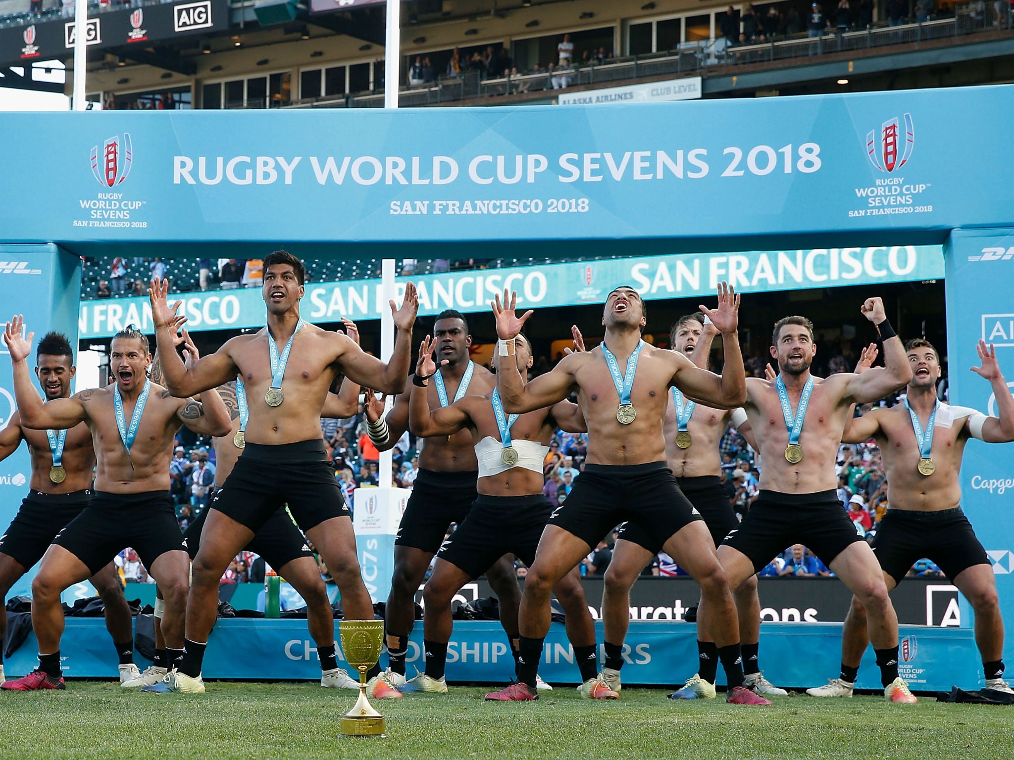New Zealand clinched the Rugby World Cup Sevens for the second successive time