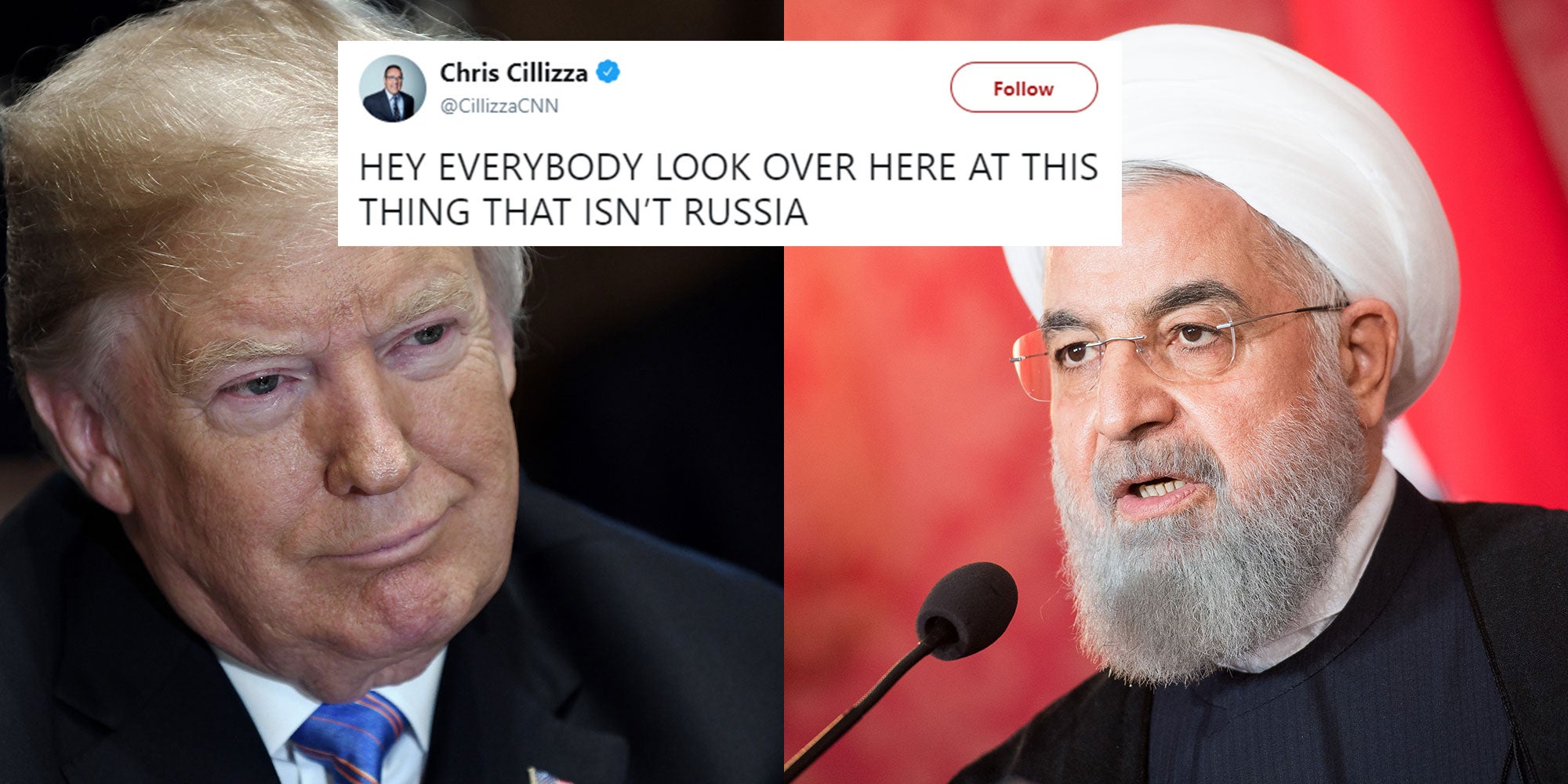 Donald Trump: US president just threatened the president of Iran on
