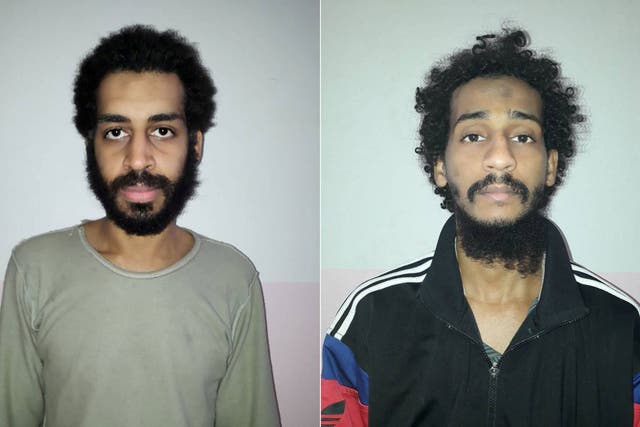 Alexanda Kotey and El Shafee Elsheikh were charged by the US Justice Department on Wednesday for their alleged crimes against American citizens