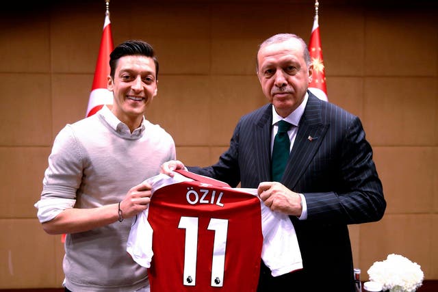 Hovering over much of the bid has been Mesut Ozil’s controversial retirement from the international team (