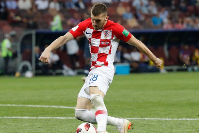 Rebic had a good World Cup with runners-up Croatia