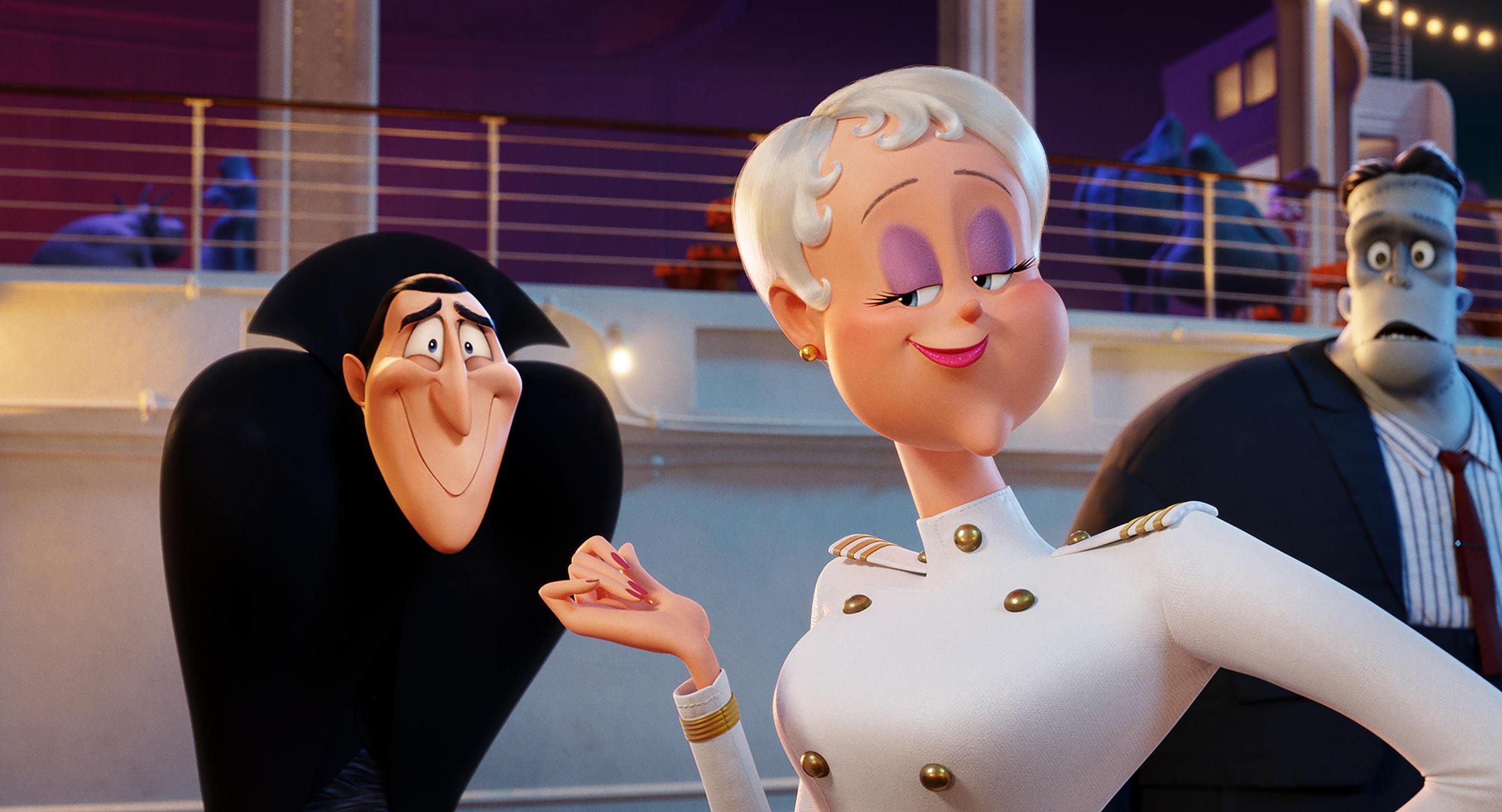 Hotel Transylvania 3 sees the monster family embark on a luxury monster cruise ship