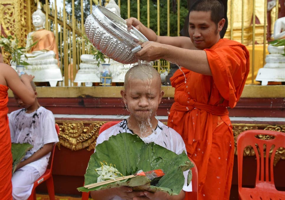 Image result for Rescued Thailand Kids now at Buddhist Monastery for Mental peace