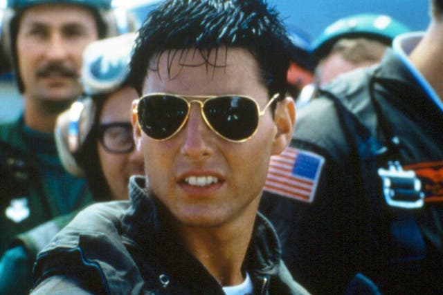 Cruise’s face is a little more lined than when he made ‘Top Gun’ in 1986, but the energy, the wraparound smile and the physicality are all undiminished (Param