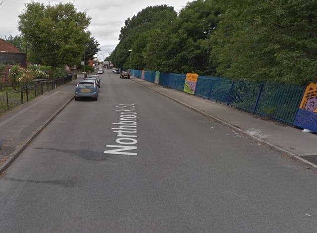 The 47-year-old victim was in Northbrook Street, Ladywood, when she was attacked