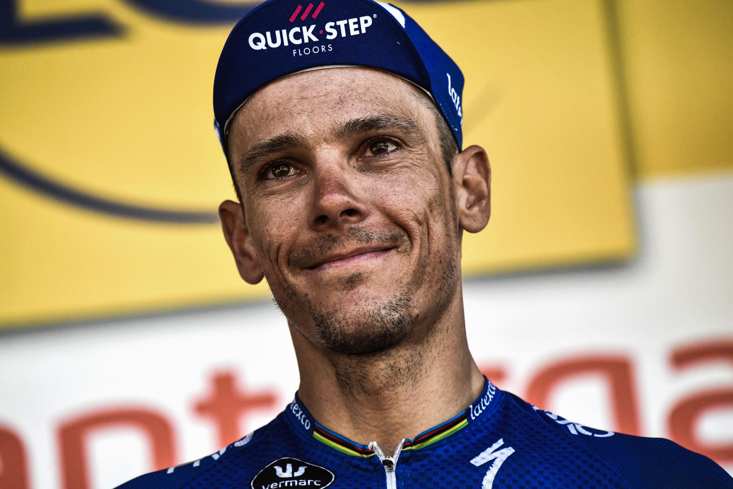 Philippe Gilbert collected the most combative rider award