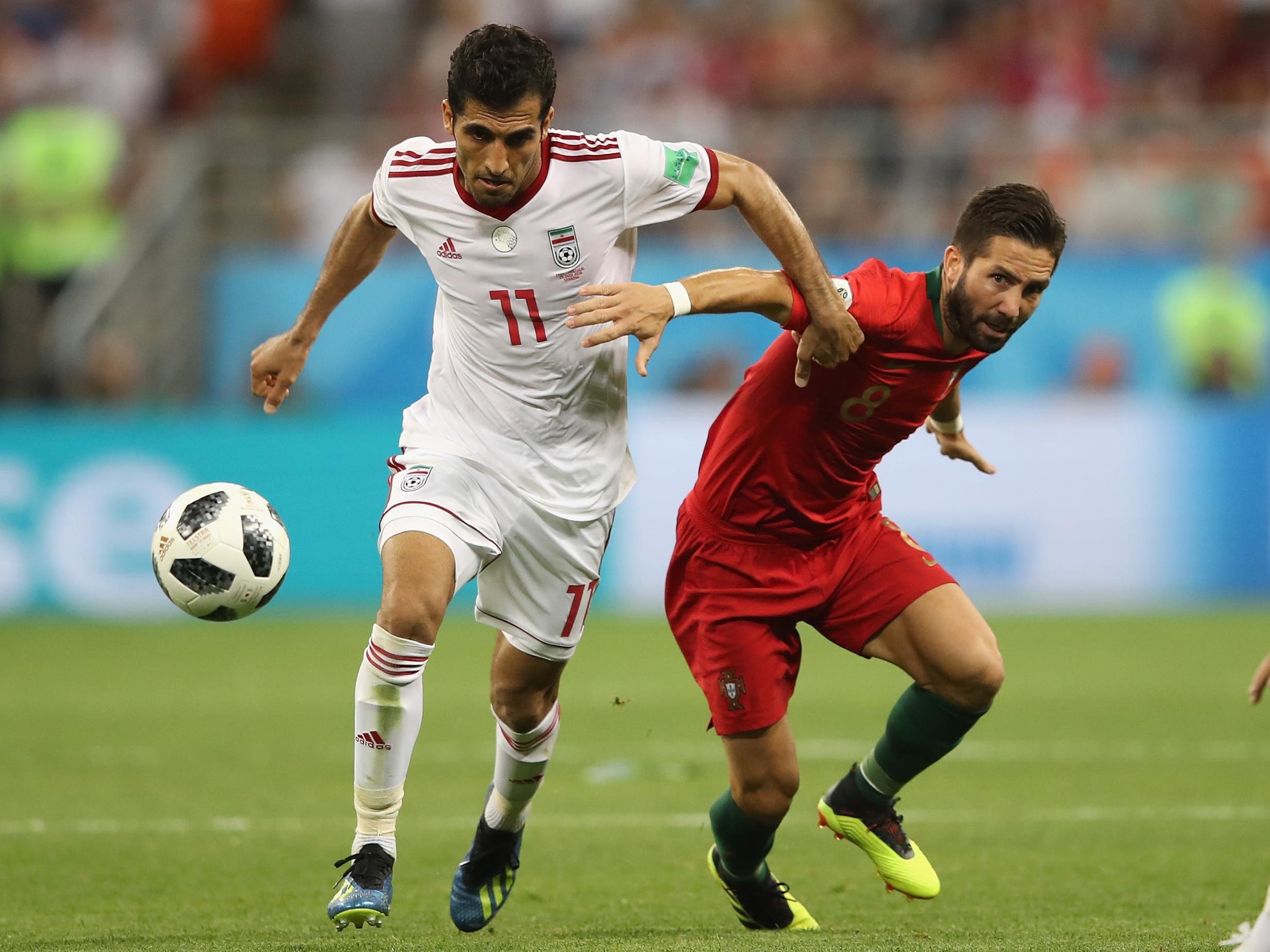 Moutinho played for Portugal at the World Cup