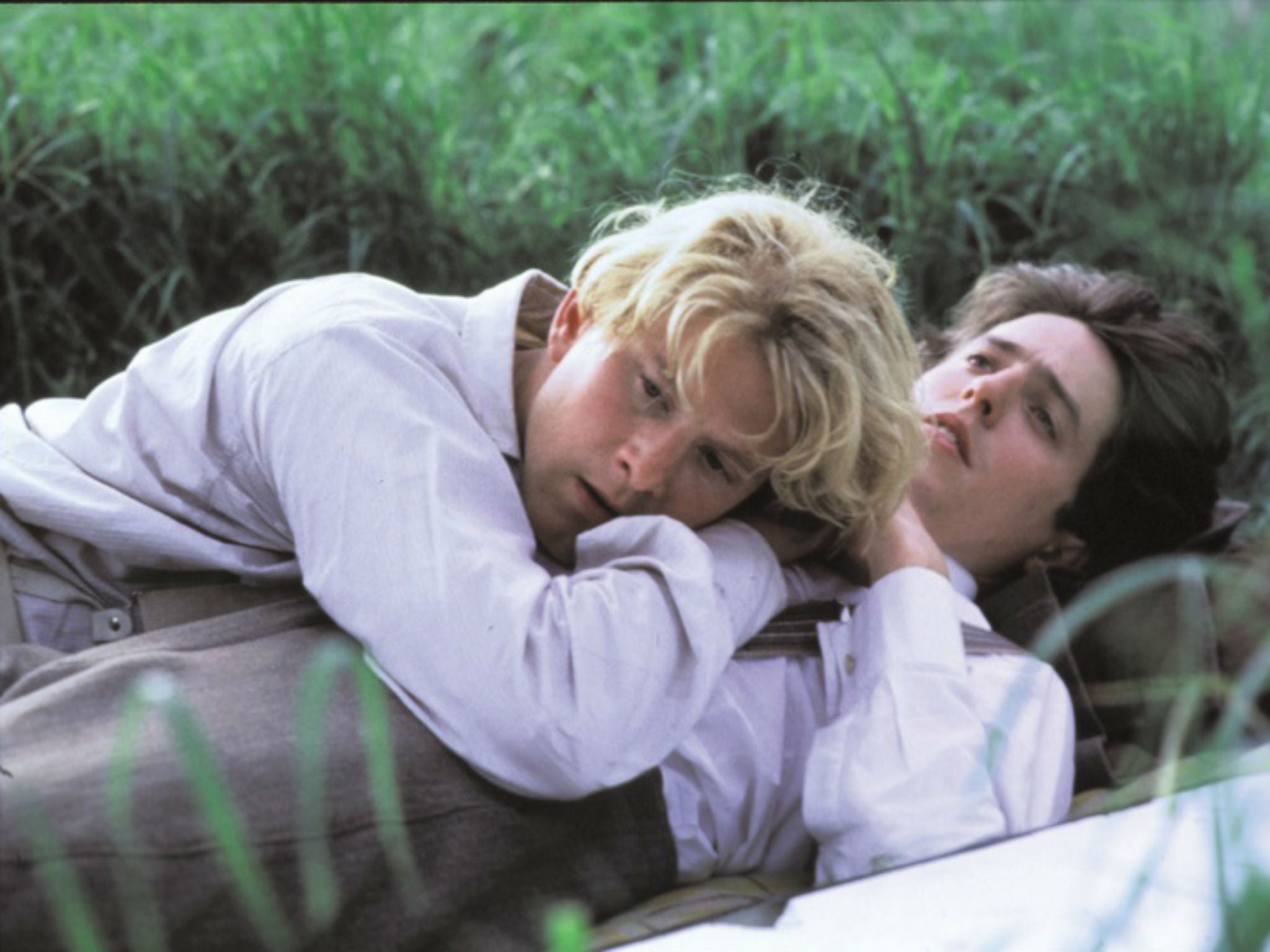 James Wilby and Hugh Grant in the 1987 film ‘Maurice’, based on Forster’s novel