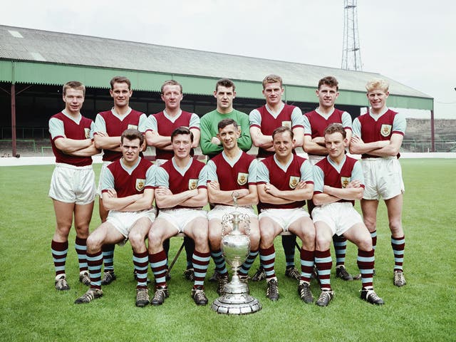 Burnley's 1959-60 title-winning side, managed by Harry Potts