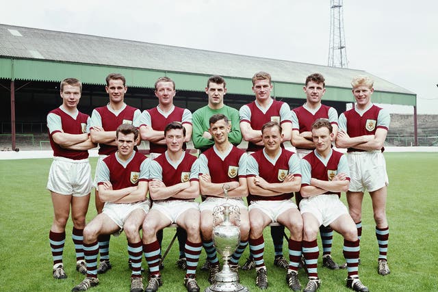 Burnley's 1959-60 title-winning side, managed by Harry Potts