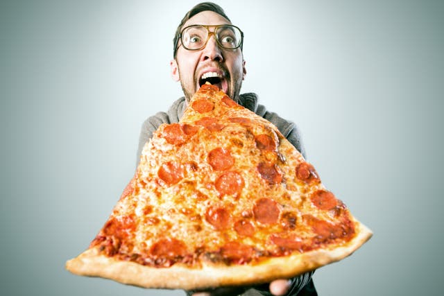 Diet claims you can eat carbs like pizza at night and lose weight (Stock)