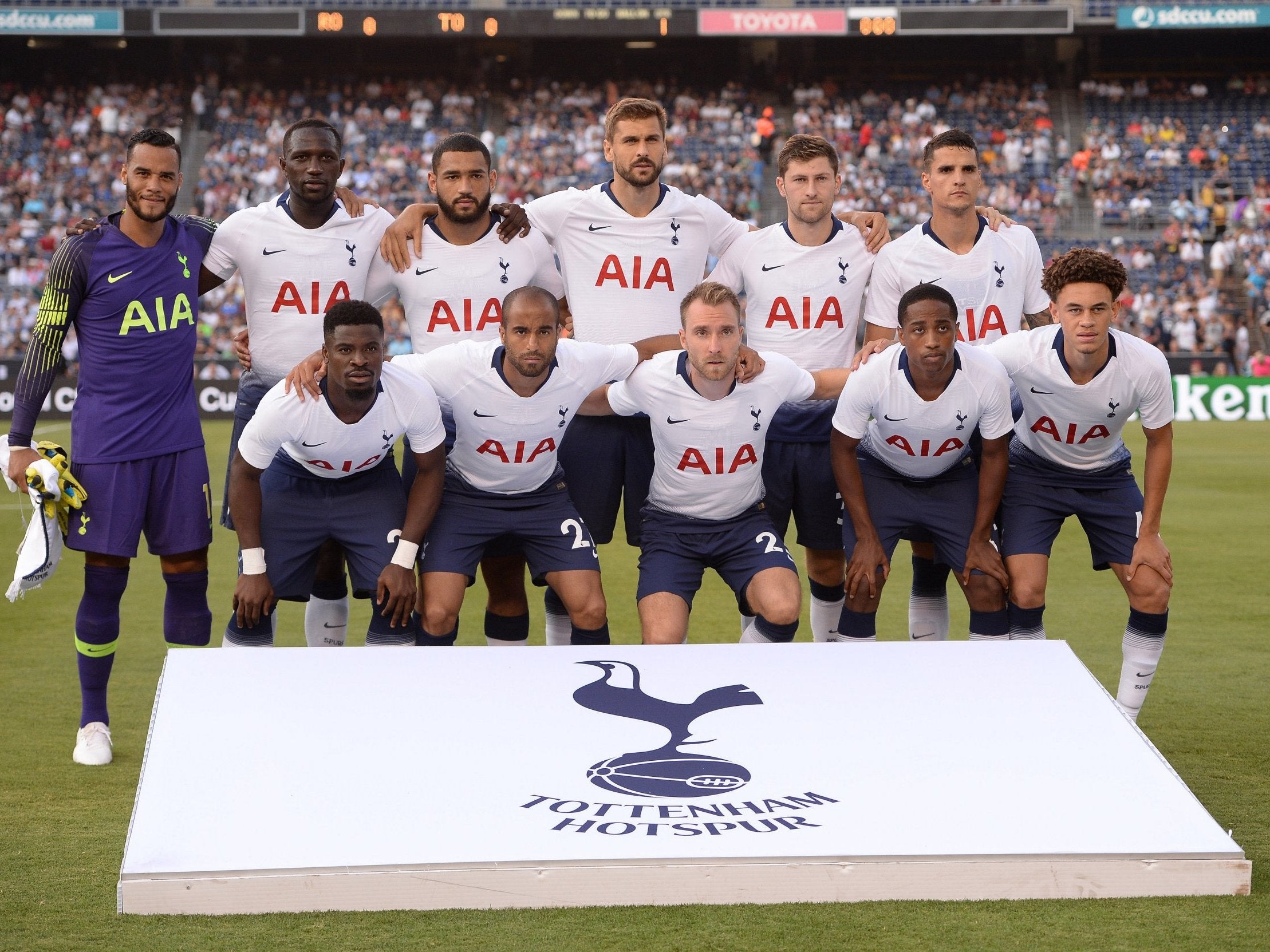 Tottenham were without nine of the World Cup semi-finalists for the win over Roma