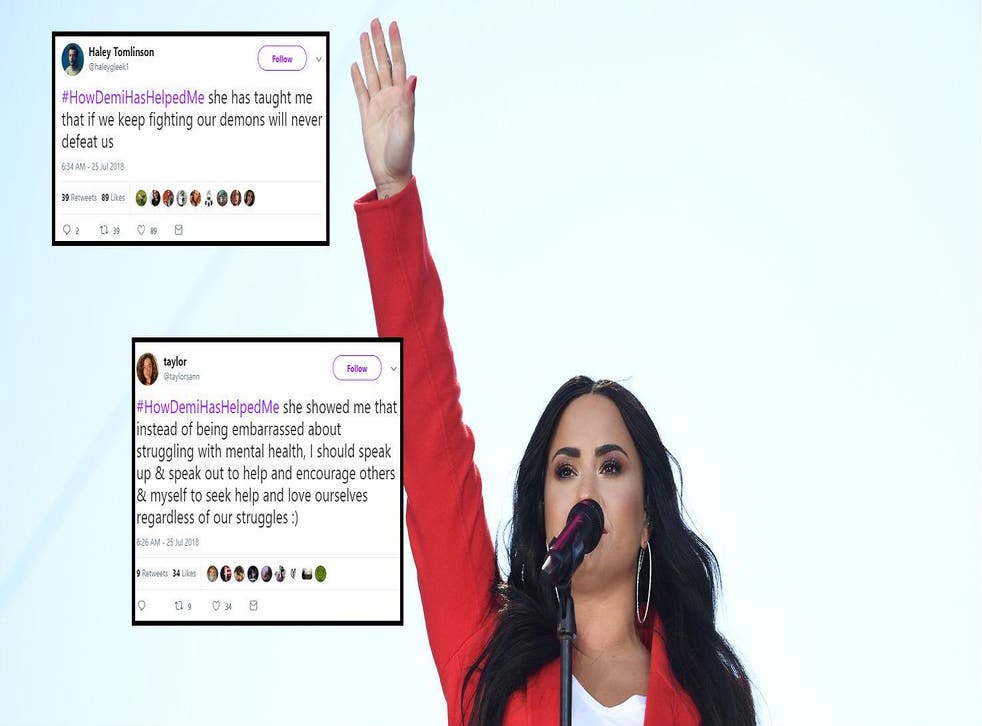 Demi Lovato: Fans are sharing stories of how the singer's music has ...