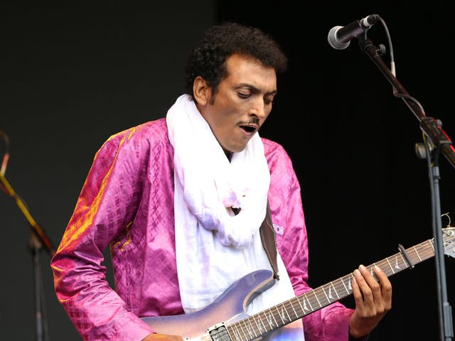 Bombino playing Womad festival in 2017