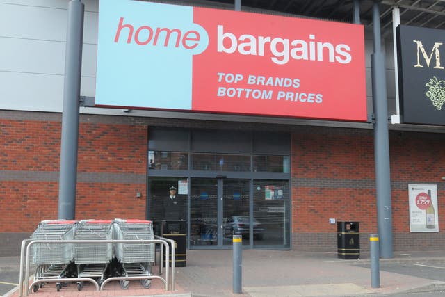 The child was attacked at a Home Bargains store in the Tallow Hill area of Worcester