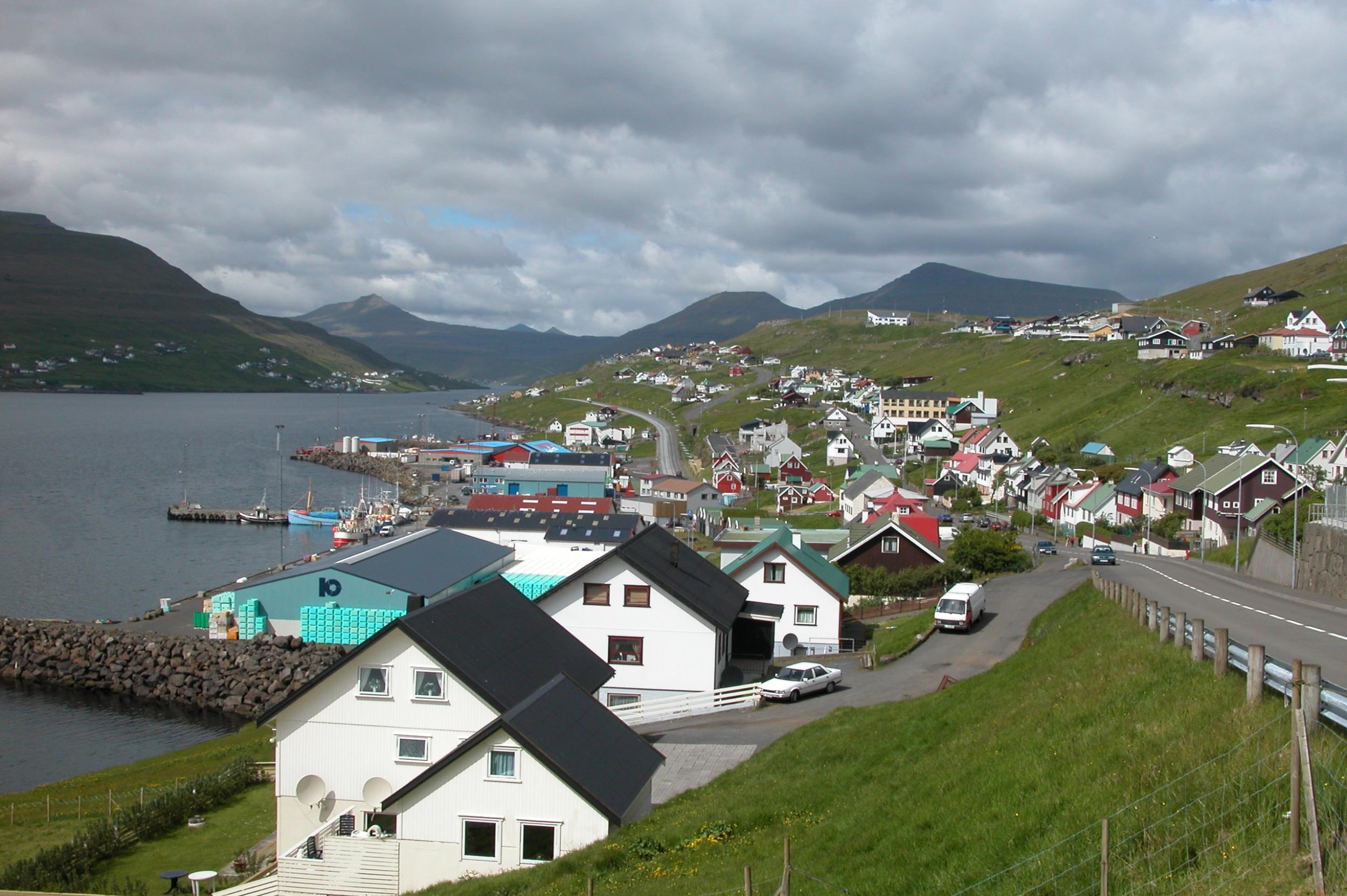 The small village of Runavík, population 3,700