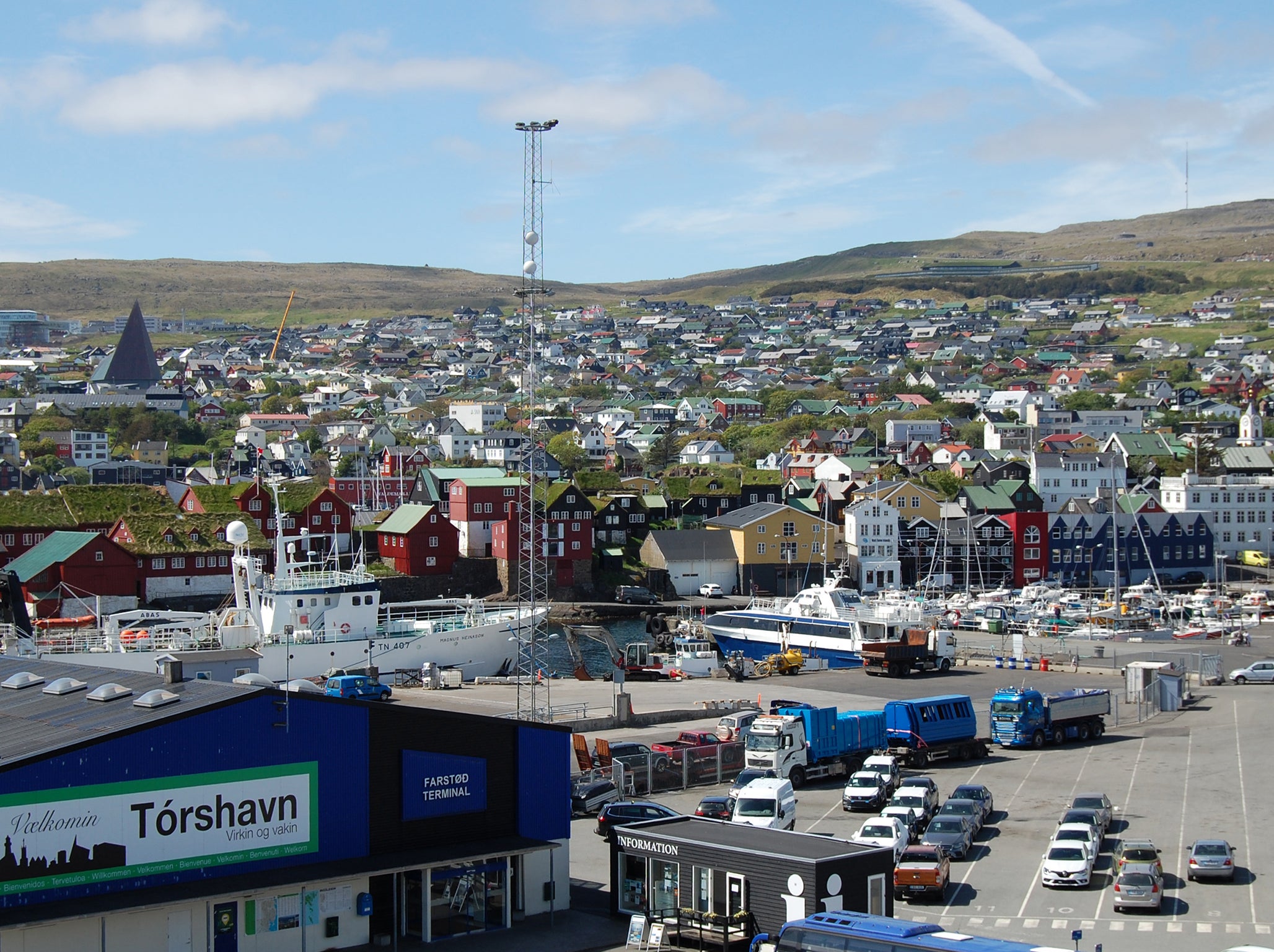 Tórshavn, the capital city of the Faroe Islands (AFP)