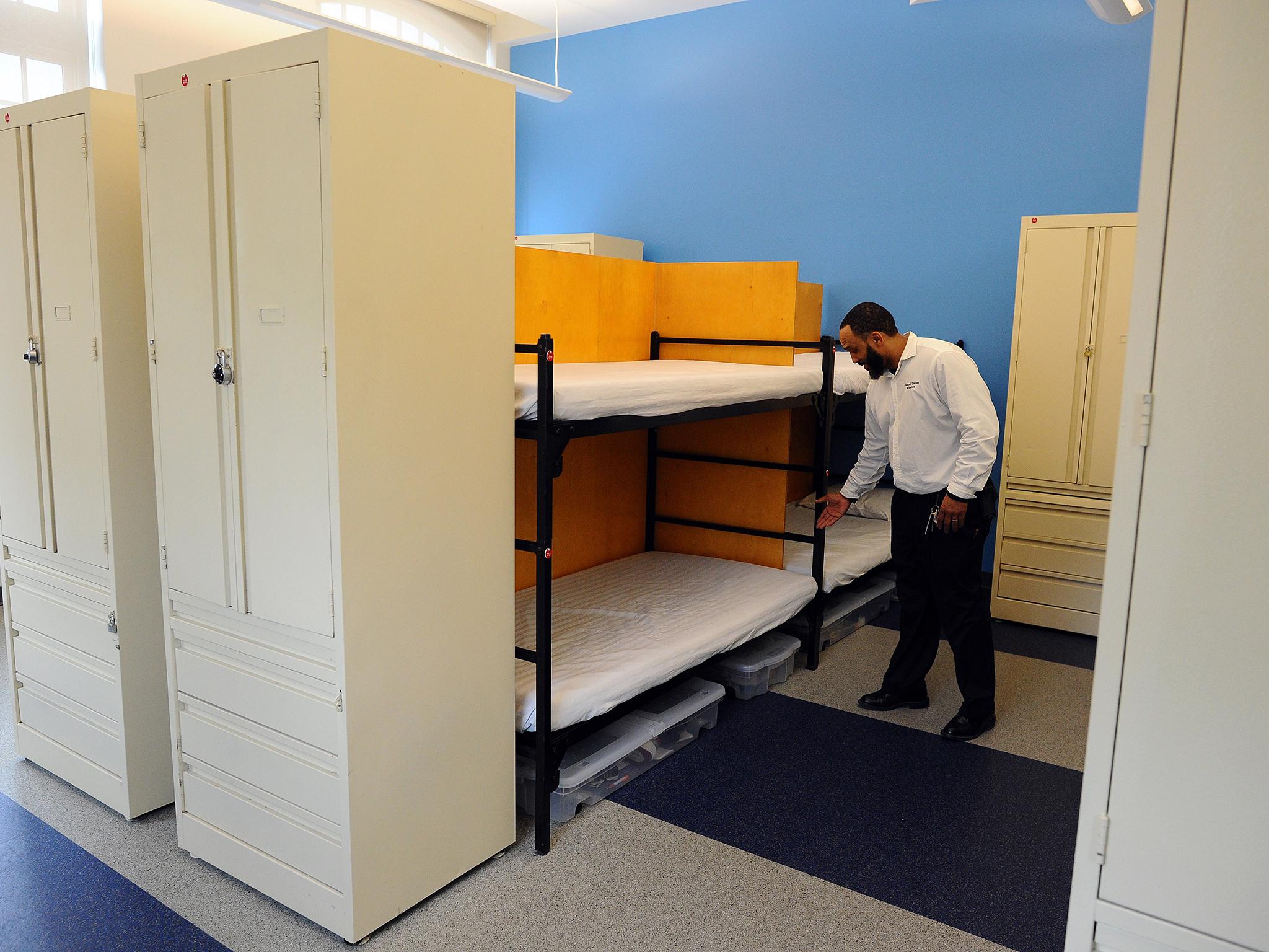 A homeless shelter opened in Washington DC in 2014