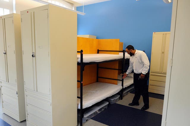 A homeless shelter opened in Washington DC in 2014