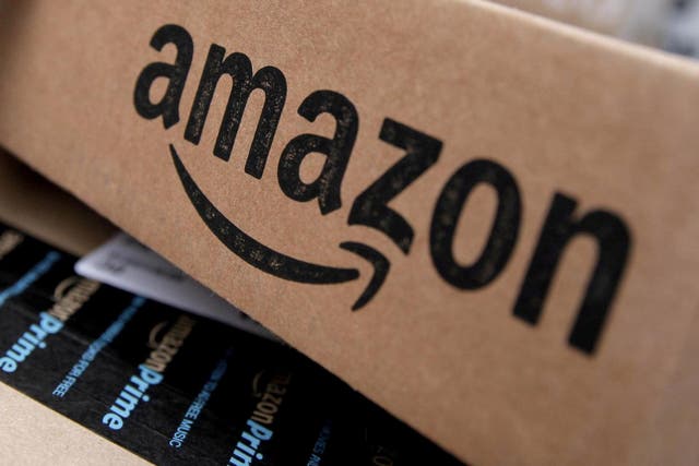 An Amazon delivery driver apparently threw a box of LED lights through an upstairs window