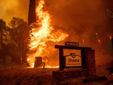 One dead as fire crews battle to contain California wildfires