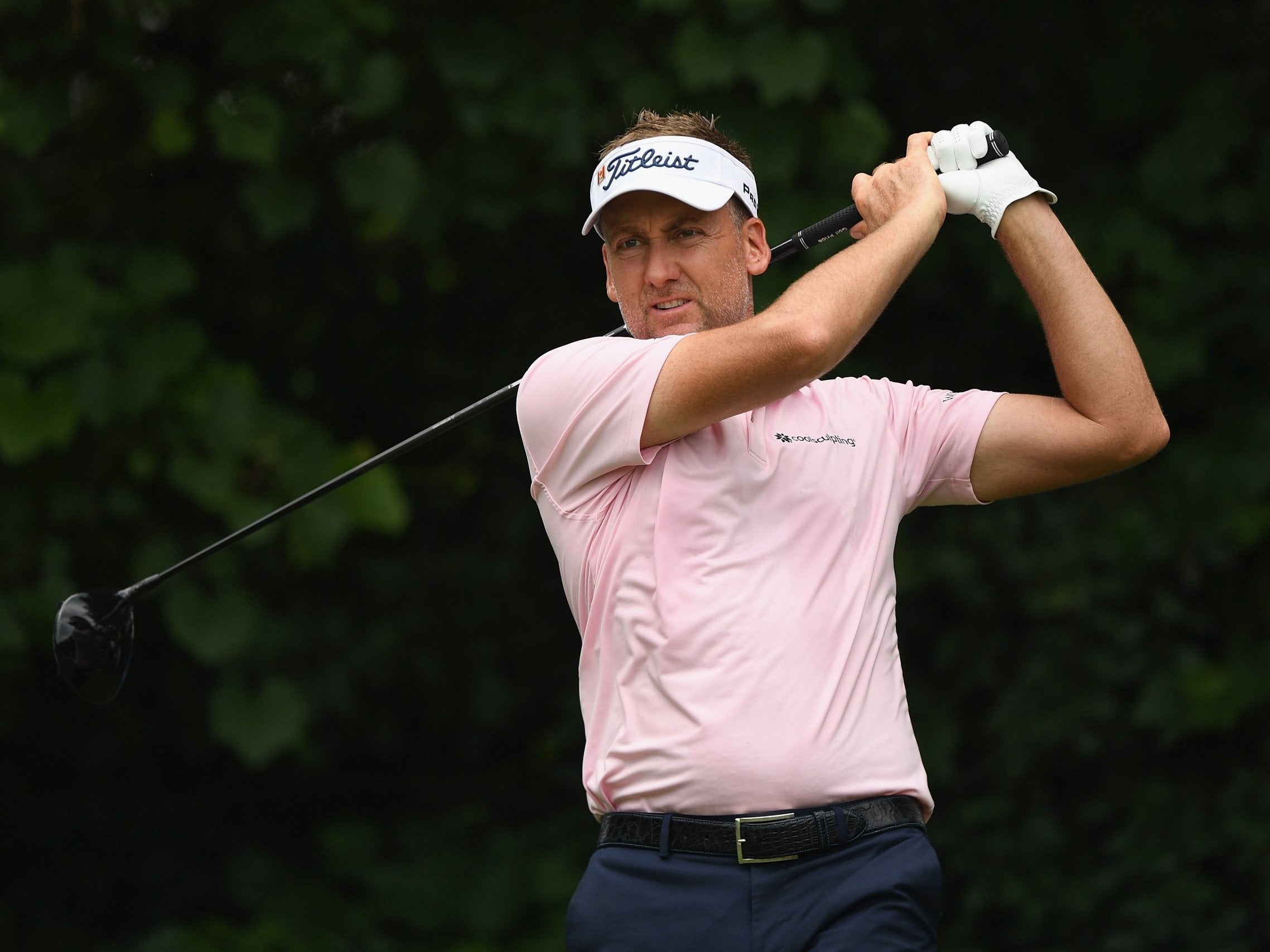 Ian Poulter is three shots off the lead at the Canadian Open
