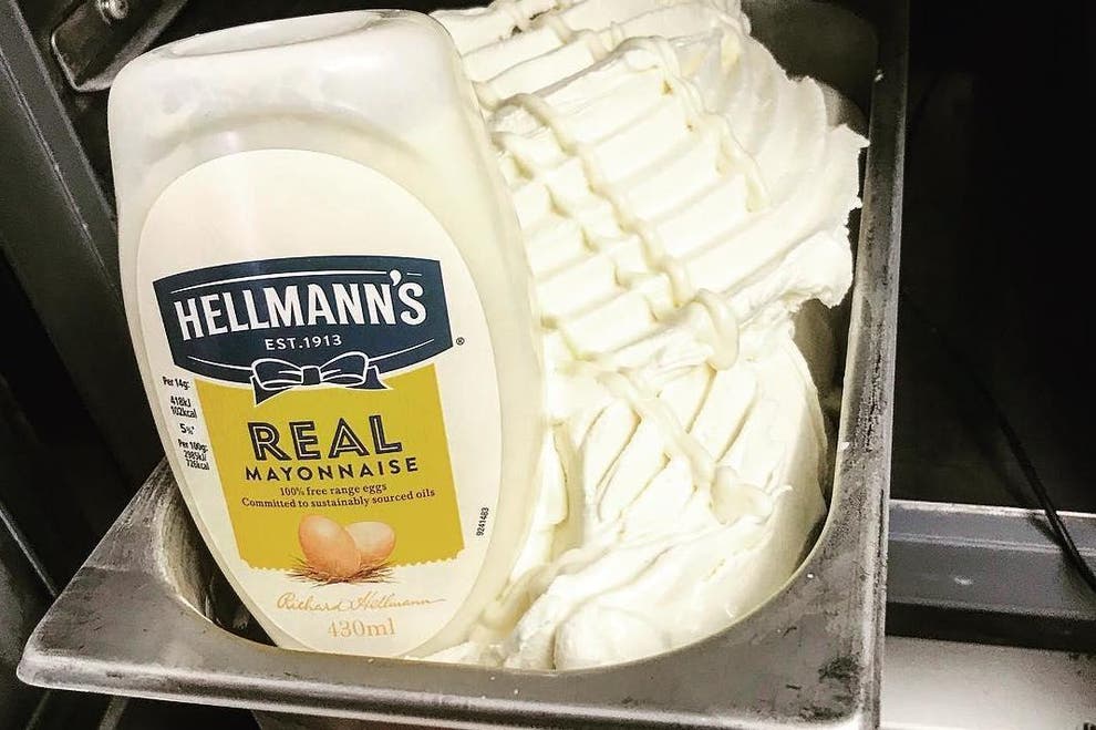 Mayonnaise ice cream is here but what do people think? The