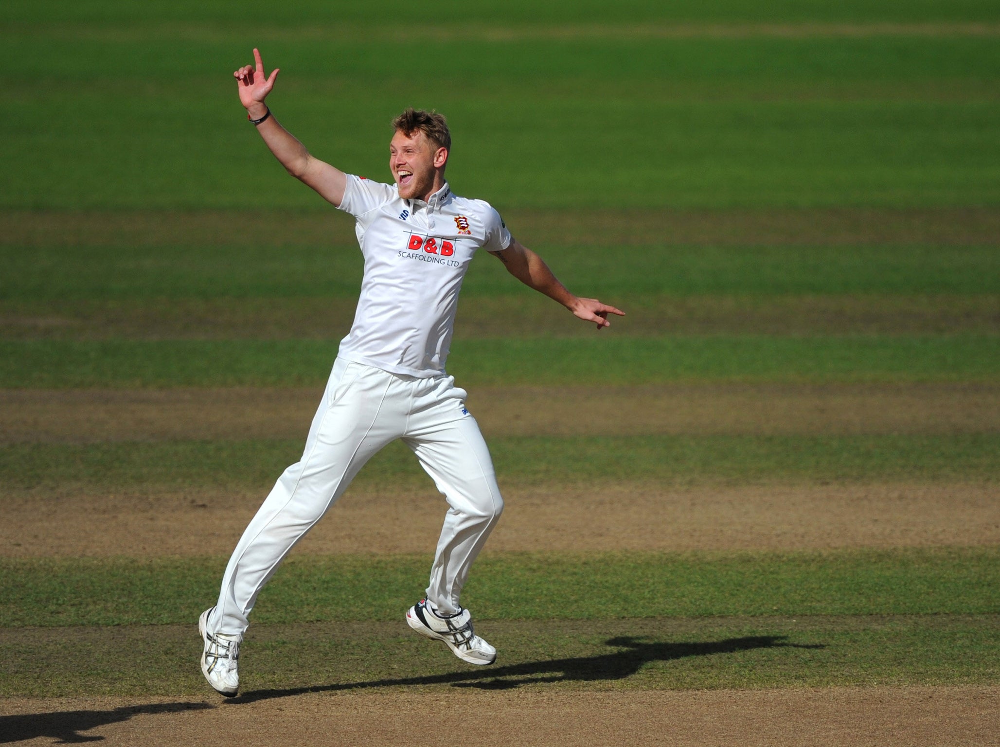 The Essex star is set for his England Test debut