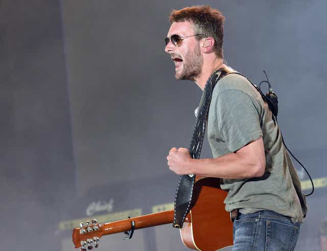 Eric Church performs during Pepsi's Rock The South Festival in Alabama