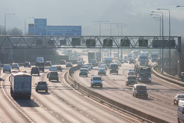 The unpopular M25 motorway