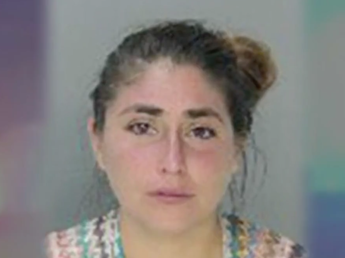 Police officer Ambar Pacheco is accused of assaulting a pregnant woman who gave birth later that day