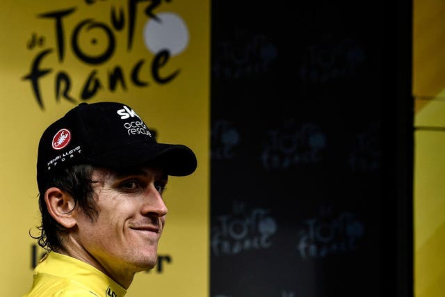 Geraint Thomas is closing in on Tour de France victory