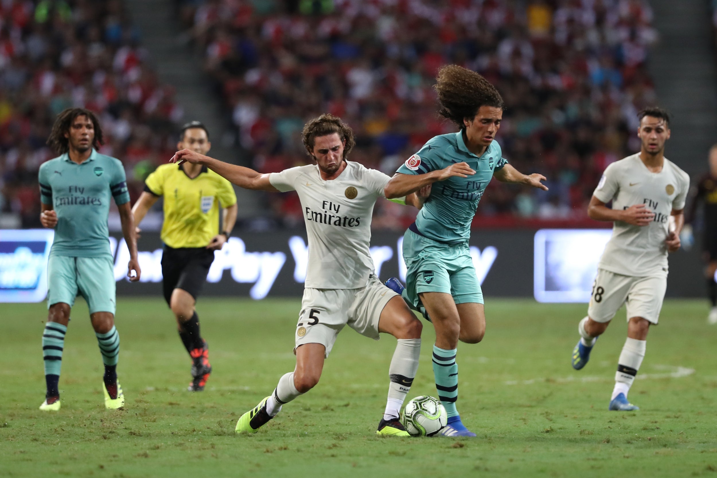 Guendouzi looked assured in midfield (Getty)