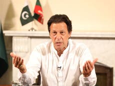 Pakistan’s Imran Khan begins coalition talks after disputed election