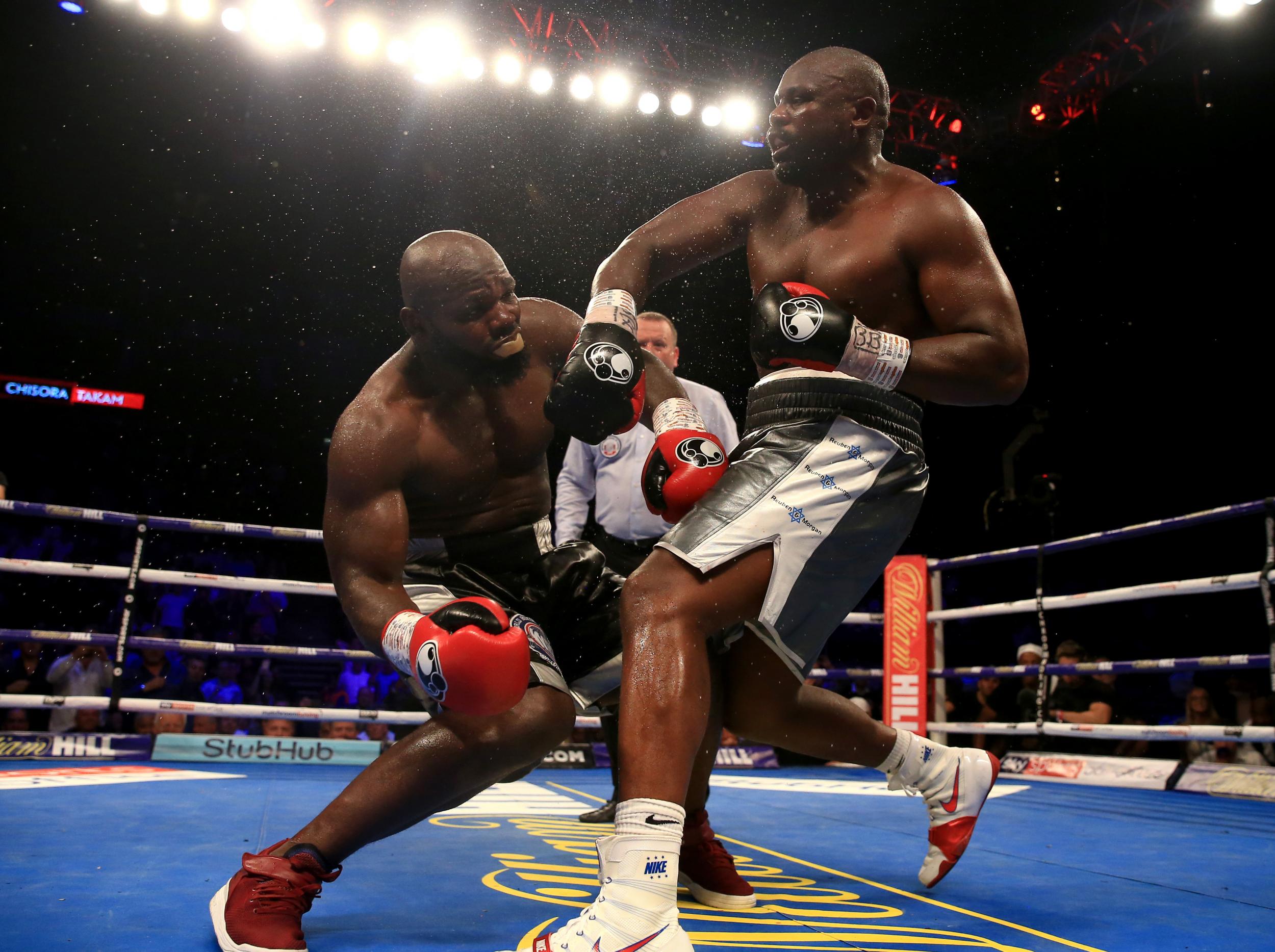 Dereck Chisora is back in the heavyweight picture