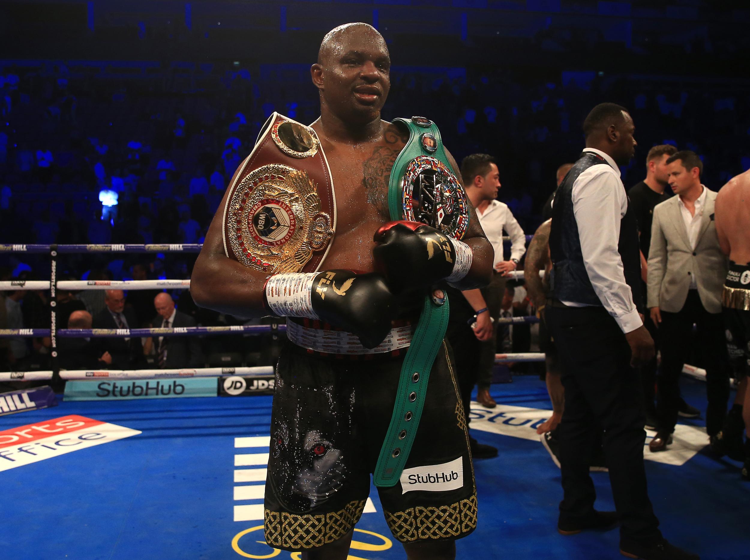 Dillian Whyte beat Joseph Parker at The O2