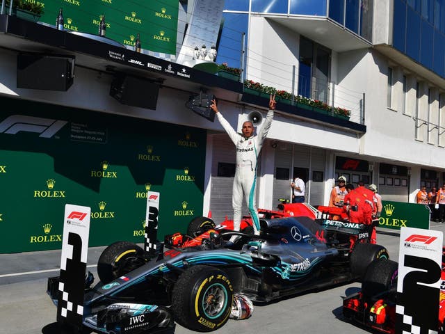 This was Lewis Hamilton's sixth victory in Hungary